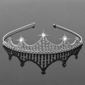 Silver Gorgeous Crystal Bridal Tiara